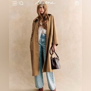Sezane Clyde trench coat
